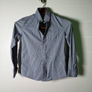 Southern Tide Boy’s M (8-10) Check Intercoastal Performance Shirt